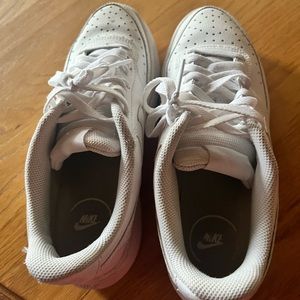 White Nike Tennis Shoes